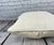 20 x 20 Hemp Pillow Turkish Cushion Natural Grayish White Pillow Cushion Cover For Sale - Image 4 of 4