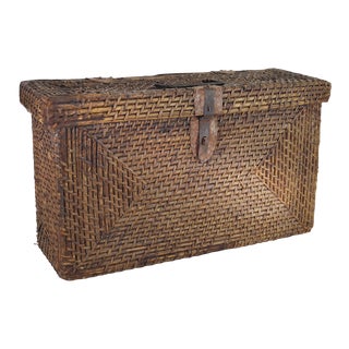 Vintage English Basket For Sale