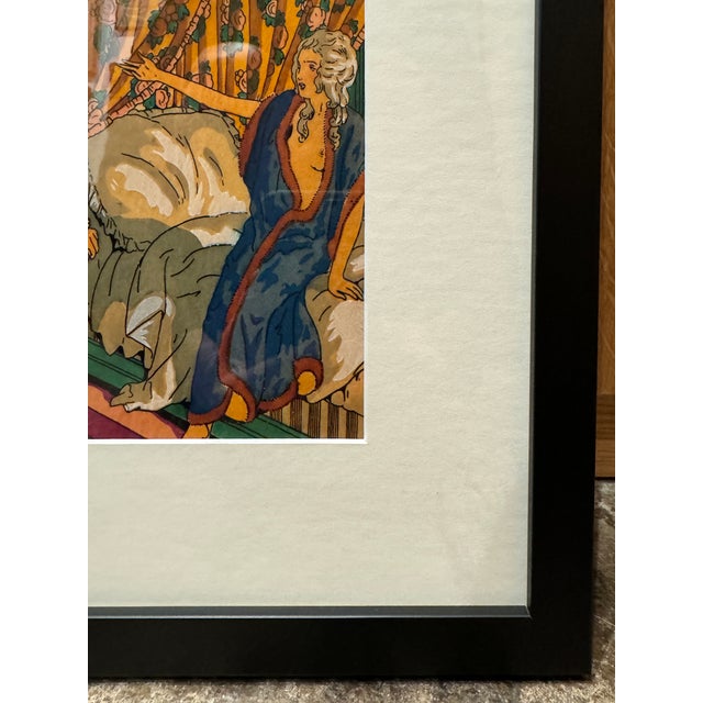 Vintage French Print From Les Liaisons Dangereuses by Artist, Maurice ...
