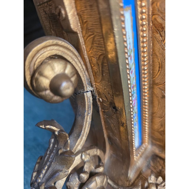 Antique French Japy Frères Ormolu & Sevres Style Porcelain Clock Garniture Set – True Masterpiece For Sale - Image 17 of 18