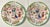 1920’s Antique Japanese Chinoiserie Hand Painted Traditional Geisha Girl & Pagoda Plates & Small Bowls - A 17 Piece Set For Sale - Image 10 of 11