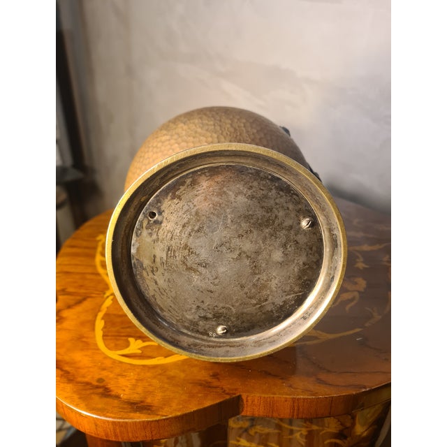 Art Nouveau Pewter Vase with Figures, 1890-1900 For Sale - Image 4 of 11