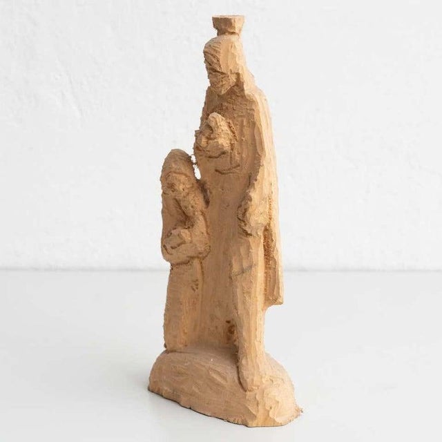 20th Century Traditional Preliminary Sketch Wooden Sculpture For Sale - Image 3 of 12