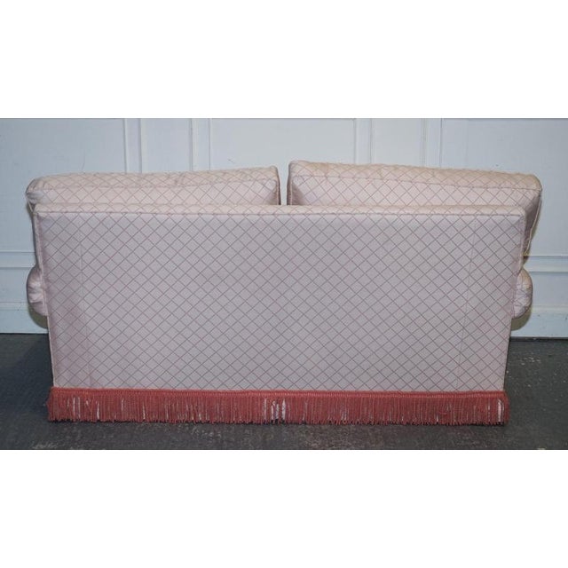 English Country House 2-Seater Sofa Bed with Feather Filled Cushions For Sale - Image 16 of 18