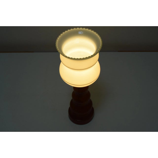 Mid-Century Czech Table Lamp, 1960s For Sale - Image 11 of 13