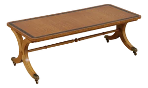 David Salmon English Satinwood Coffee Table