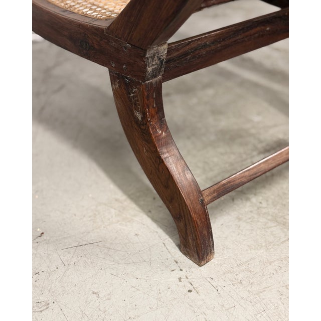 Antique Colonial Plantation Chair, 1890s For Sale - Image 3 of 8