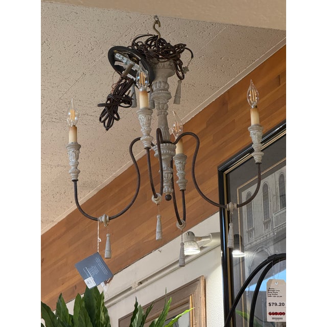 Currey & Company Currey & Co. Hannah Chandelier, Petite For Sale - Image 4 of 13