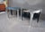 Modern Vintage Mirrored Glass Side Tables For Sale - Image 3 of 8