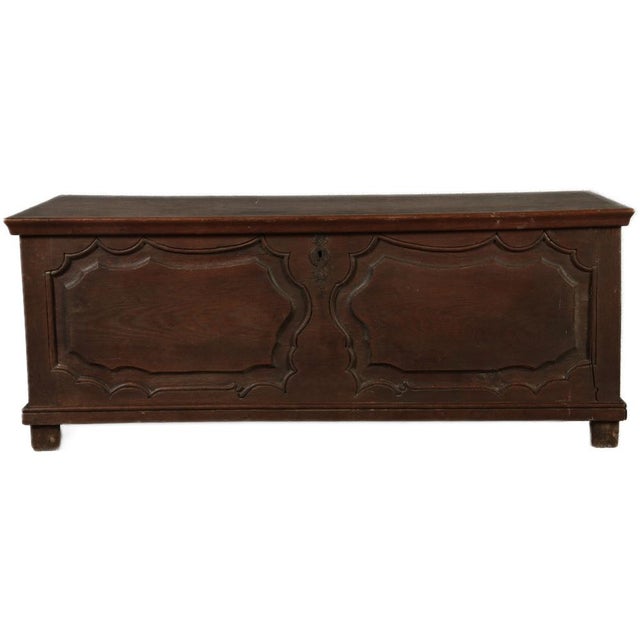 Antique Rococo Baroque Chest in Oak, 1770, in Good conditions. Designed before 1890