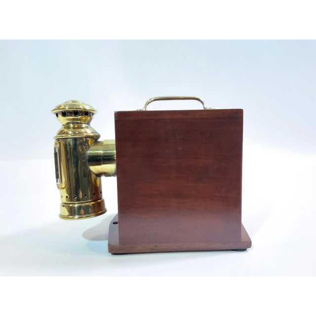 Exquisite Boat Binnacle with Compass For Sale - Image 10 of 10