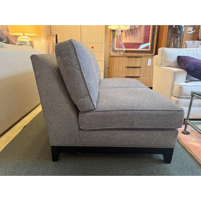 2020s Ethan Allen Build a Sectional Armless Loveseat For Sale - Image 5 of 12