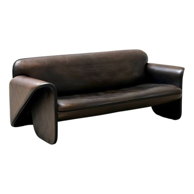 Vintage DS-125 Three-Seater Sofa by Gerd Lange for de Sede, 1980s For Sale