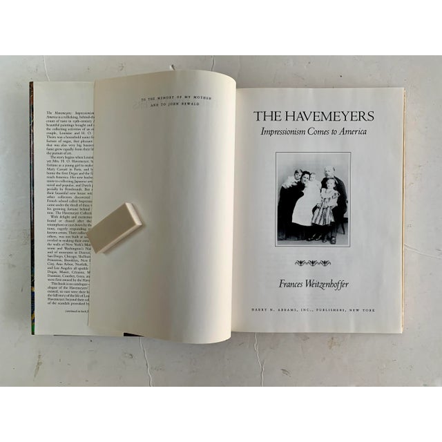 The Havemeyers: Impressionism Comes To America WEITZENHOFFER, Frances Published by Abrams, New York, 1986 288 pages, 107...