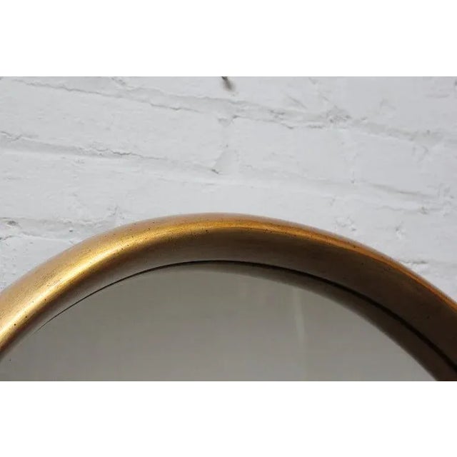 Vintage Pair of Labarge Oval Giltwood Wall Mirrors For Sale - Image 12 of 13