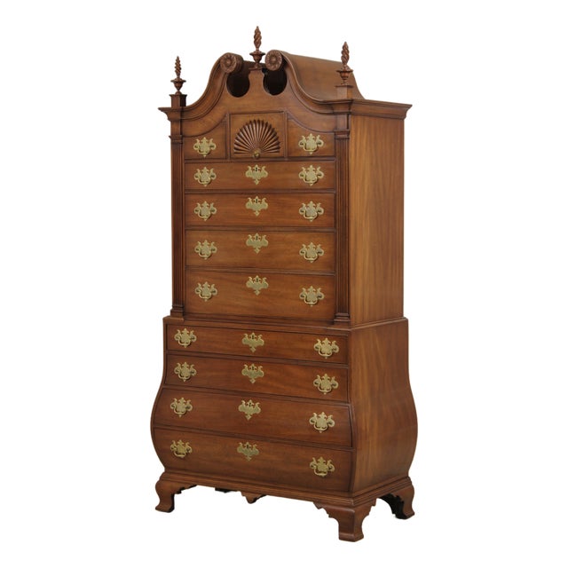 Kittinger Cw-190 Colonial Williamsburg Bombe Chest For Sale