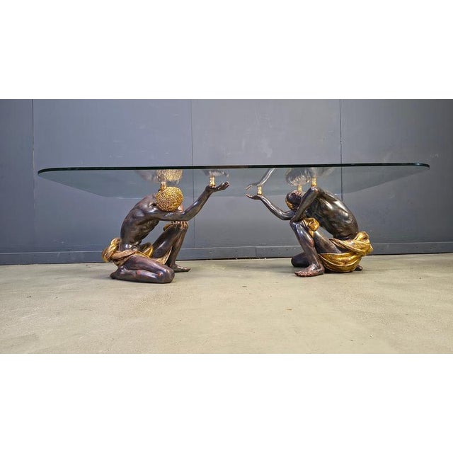 Vintage Sculptural Figure Coffee Table, 1960s For Sale - Image 10 of 16