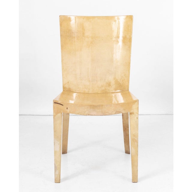 Karl Springer Goatskin Desk and Chair, Ca. 1970 For Sale - Image 10 of 13