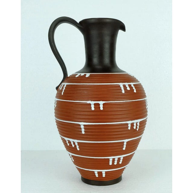 Vintage Large Jug Vase from Ilkra Keramik For Sale - Image 6 of 8