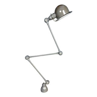 Dark Grey 3-Arm Table Clamp Lamp from Jielde, 1950s For Sale