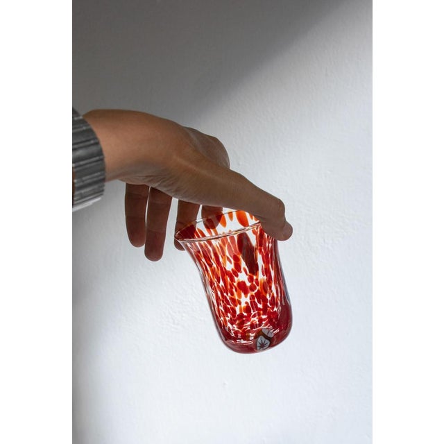 Italian Murano Glasses by Mariana Iskra for Ribes, 2010, Set of 6 For Sale - Image 4 of 18