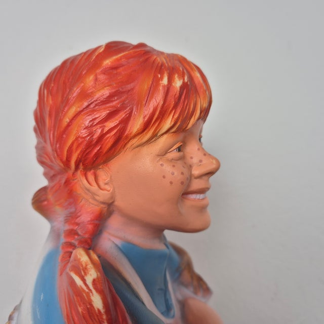 Plastic Vintage Pippi Longstocking Table Lamp from Heico, 1980s For Sale - Image 7 of 12