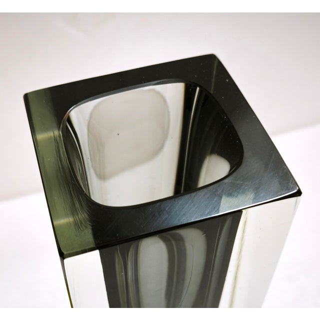 Large Murano Sommerso Glass Vase from Alessandro Mandruzzato, 1970s For Sale - Image 18 of 18