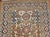 Vintage Caucasian Kilim Rug, Handwoven Wool, Geometric Stripes, Blue & Ivory, 6' x 8' For Sale - Image 11 of 18