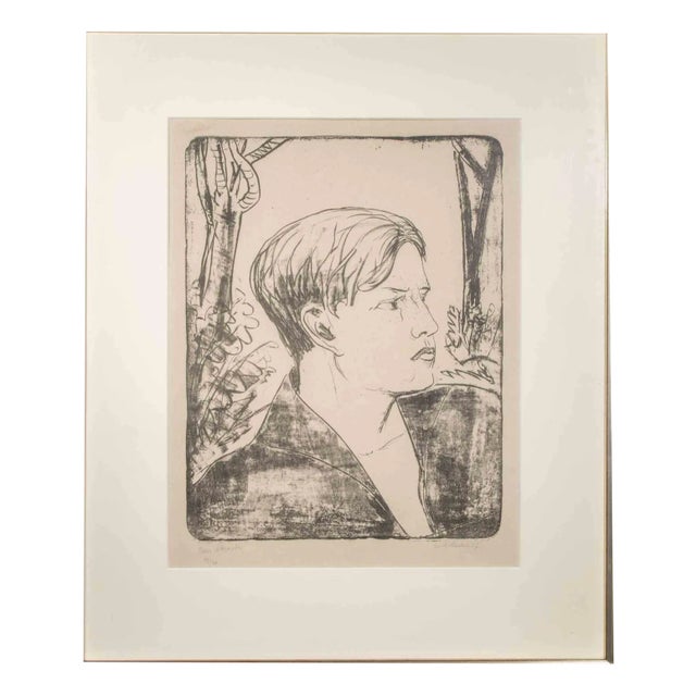 Erich Heckel, Ben Alexander, Etching, 1927 For Sale