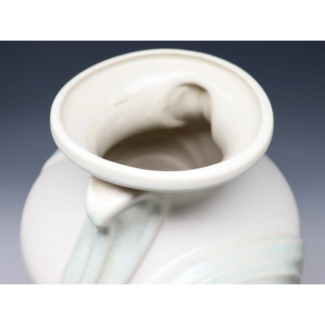 Vintage Large Harris Potteries Chicago Art Nouveau Vase For Sale - Image 9 of 11