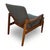 Gray Circa 1960 Danish Modern Teak Lounge Chair Attributed to Tove and Edvard Kindt-Larsen for France and Son For Sale - Image 8 of 12