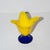 Murano Studio Nova Art Glass Lily Vase, Portugal For Sale - Image 4 of 6