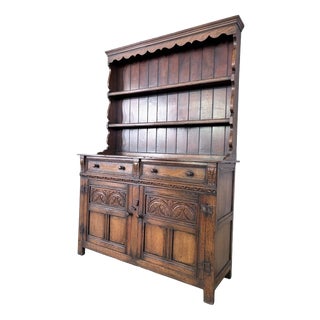 Arts and Crafts Oak Kitchen Pantry by Christopher Pratt For Sale