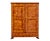 Good quality traditional swedish cupboard circa 1860. presented in its original rag work paint effect. Double doors open...