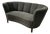 Mid-Century Modern Scandinavian Banana Sofa, 1980 For Sale