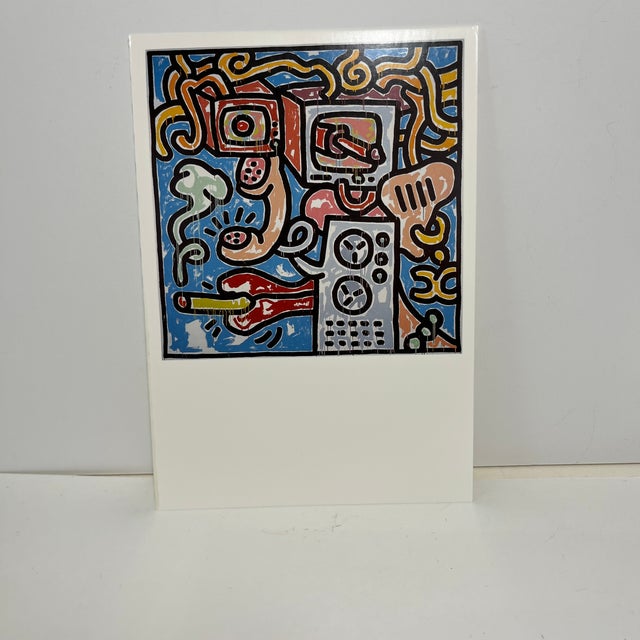 1980s 2000s Keith Haring Postcards Set of 4 For Sale - Image 9 of 15