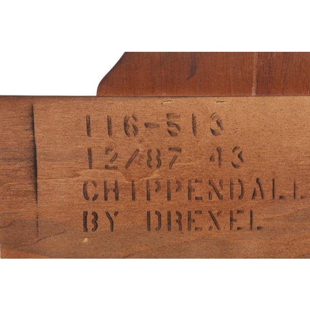 Chippendale Style Twin Headboards by Drexel - A Pair For Sale - Image 10 of 10