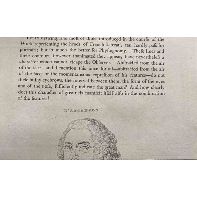 Portrait of Voisin and Henault is an original artwork realized by Thomas Holloway for Johann Caspar Lavater's "Essays on...