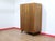 Brown Mid Century Modern Vintage Walnut Double Armoire Wardrobe by Alfred Cox For Sale - Image 8 of 10