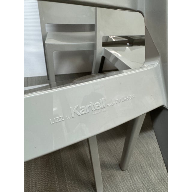 Kartell Piero Lissoni for Kartell Lizz Stacking Chairs, Set of Six For Sale - Image 4 of 12