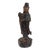 1920 Hand Carved Wood Chinoiserie Goddess Guan Yin For Sale In New York - Image 6 of 6