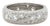 Alex Sepkus, Platinum and Diamond Band Ring, Size 5.75 For Sale