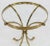 Mid-Century Modern Brass and Glass Round Gueridon Center Table For Sale - Image 6 of 10
