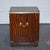 Brown Vintage Bevan Funell Military Campaign Nightstand with Leather Top For Sale - Image 8 of 14