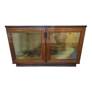 1960s Italian Modern Credenza With Mirrored Doors