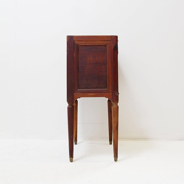 Antique Louis XVI Style Bedside Table For Sale - Image 10 of 16