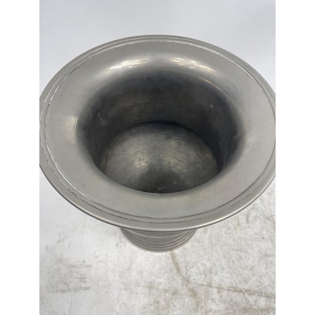 Antique Silver Vase, 1950s For Sale - Image 9 of 10