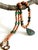 Copper Artisan Solid Copper & Green Aventurine Statement Necklace | Verdigris Patina Pendant | Bohemian Luxe Handcrafted Jewelry For Sale - Image 8 of 18