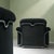 Lounge Chairs in Chromed Steel and Black Corduroy Fabric, Italy, Set of 2 For Sale - Image 6 of 13