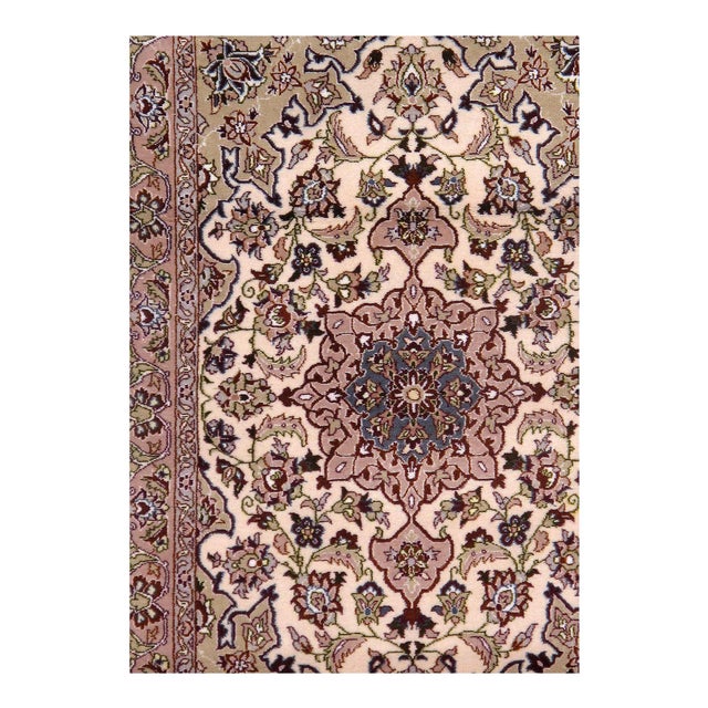 These rugs are made with exceptionally good quality of wool & silk. They use traditional motifs inspired by architectural...